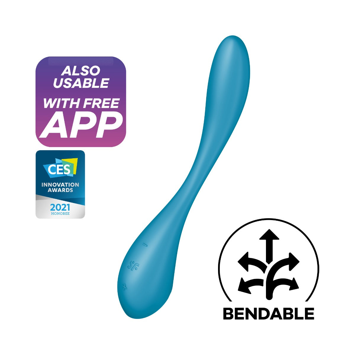 Satisfyer G-Spot Flex 5+ Petrol