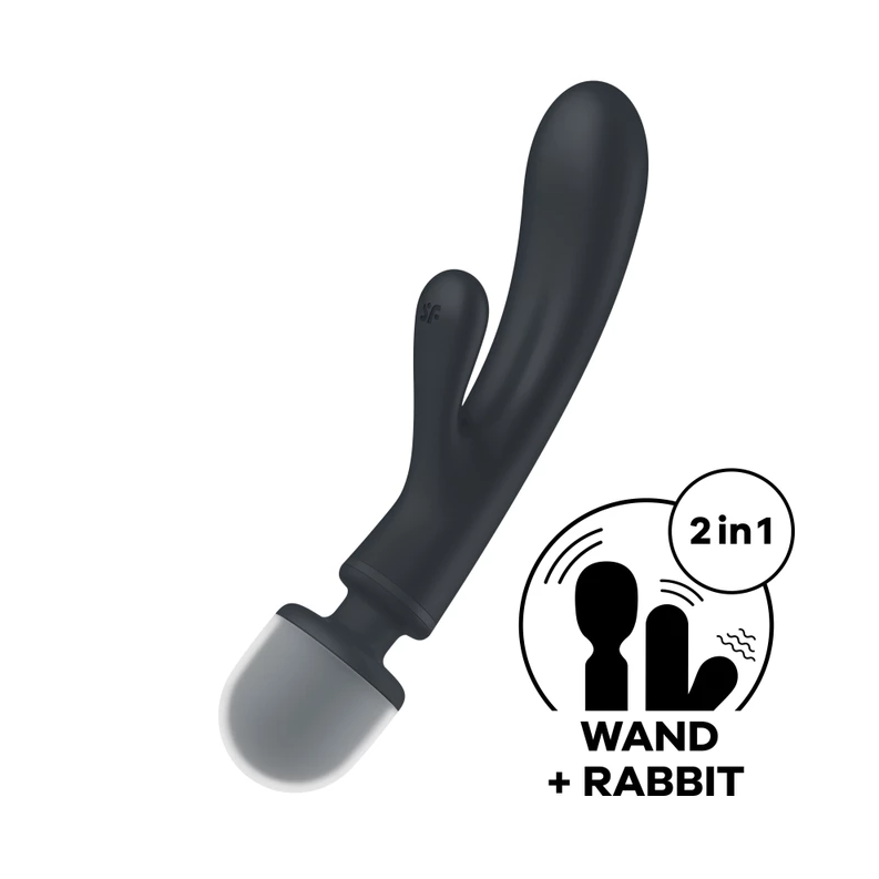 Satisfyer Triple Lover Grey