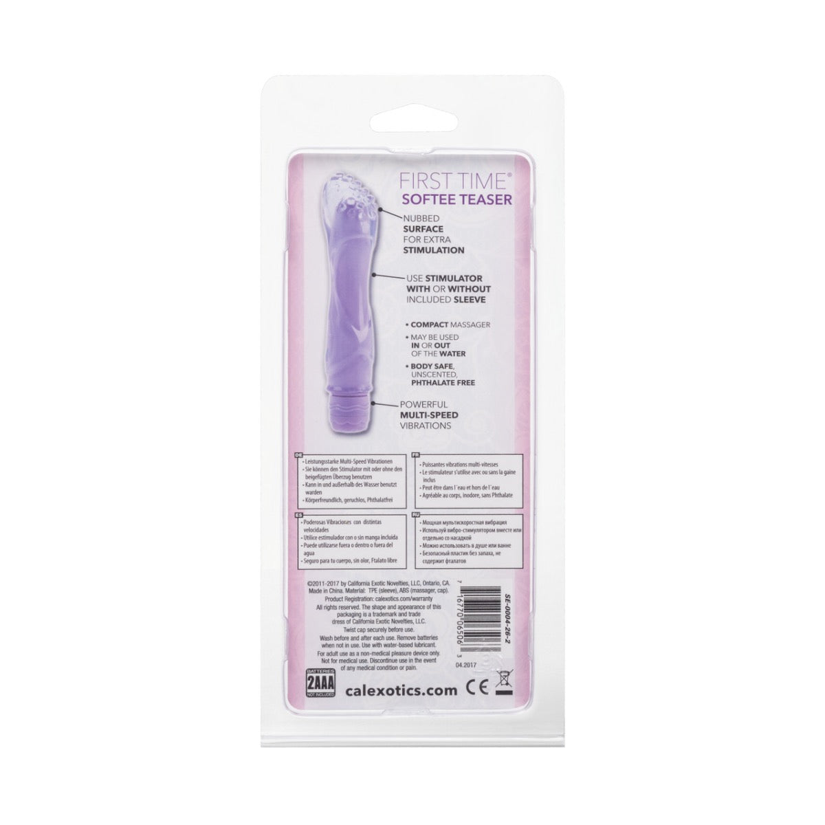California Exotics First Time Softee Teaser - Purple