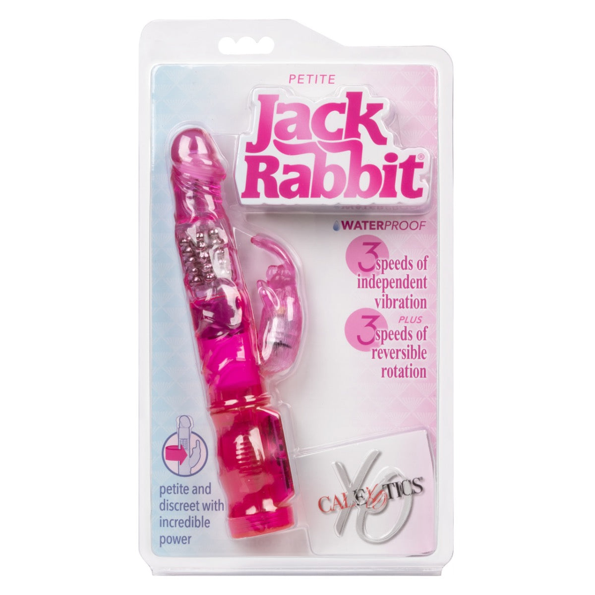 California Exotics Petite Jack Rabbit - Pink