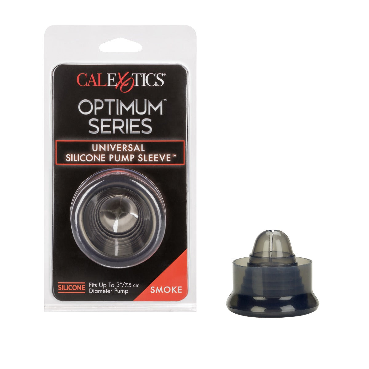 California Exotics Universal Sili Pump Sleeve - Smoke
