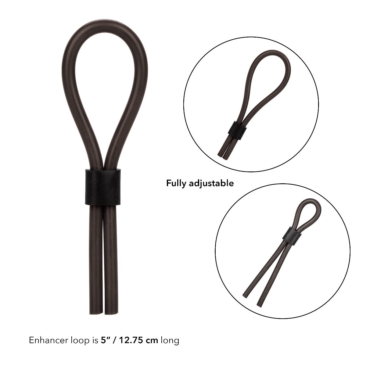 California Exotics Silicone Stud Lasso - Black
