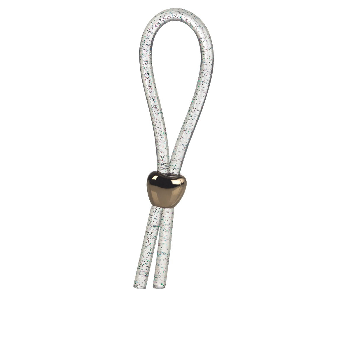 California Exotics Adjustable Loop Enhancer - Clear Glitter