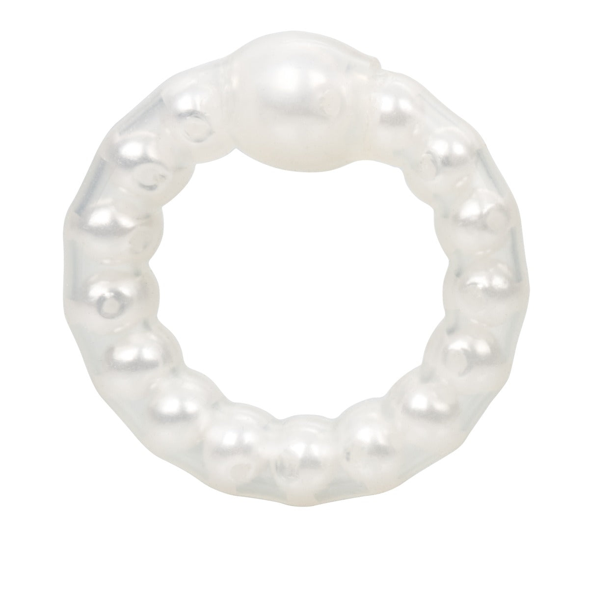 California Exotics Pearl Bead Prolong Ring Pearl