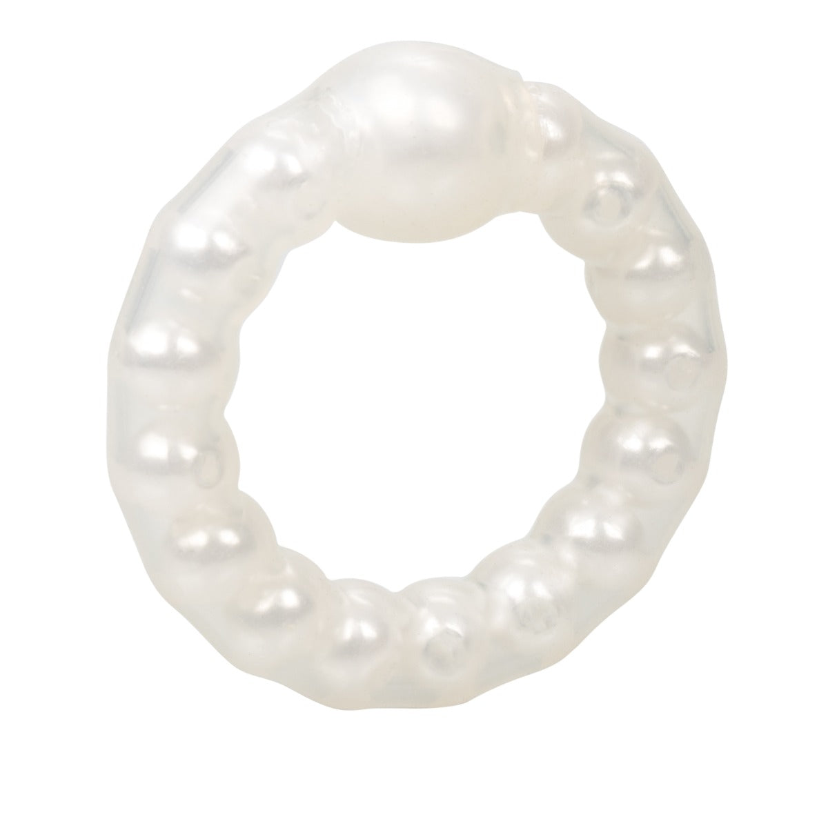 California Exotics Pearl Bead Prolong Ring Pearl