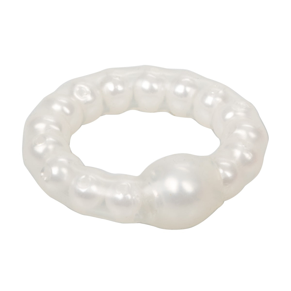 California Exotics Pearl Bead Prolong Ring Pearl