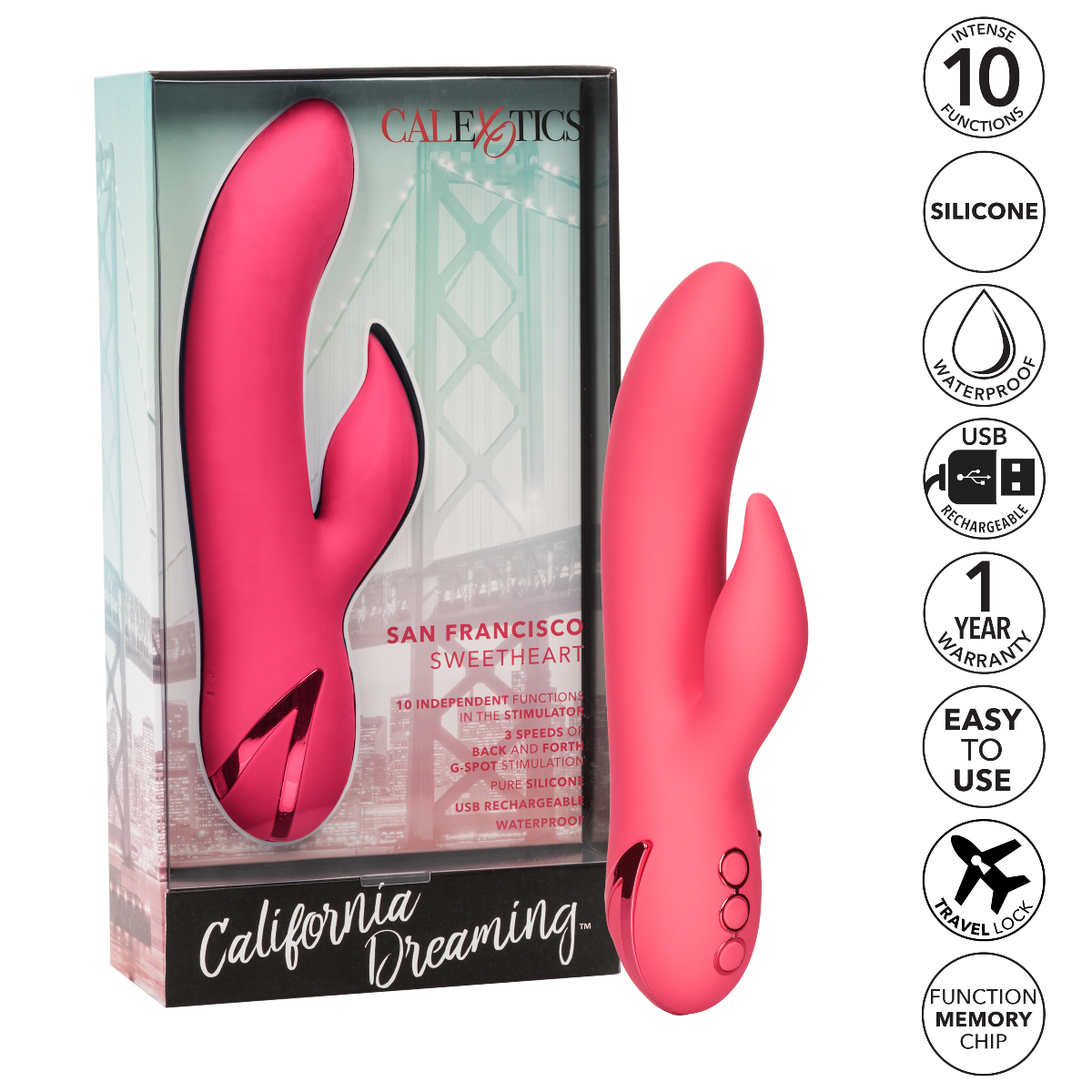 California Exotics California Dreaming San Francisco Sweetheart