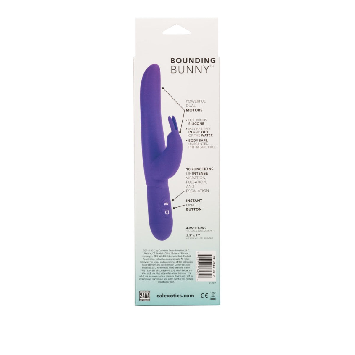 California Exotics Bounding Bunny - Purple
