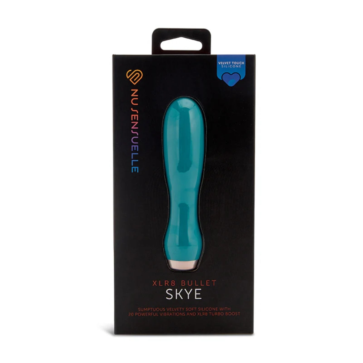 Nu Sensuelle Skye Velvet Touch XLR8 Bullet Vibrator Emerald