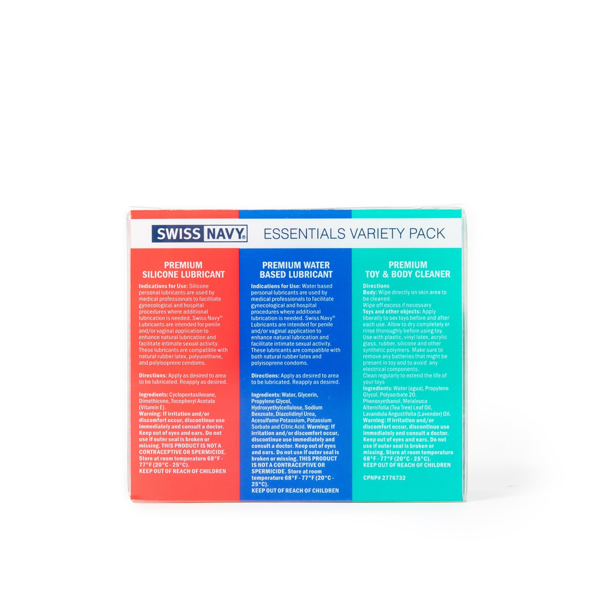 Swiss Navy Essentials Variety Pack 1oz