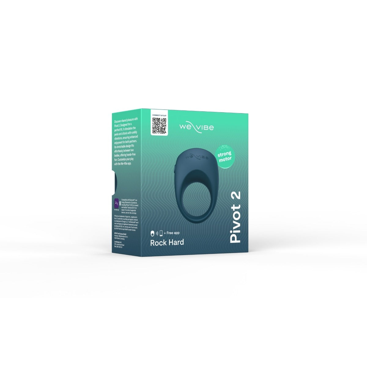 We-Vibe Pivot 2 Vibrating Couples Ring Slate