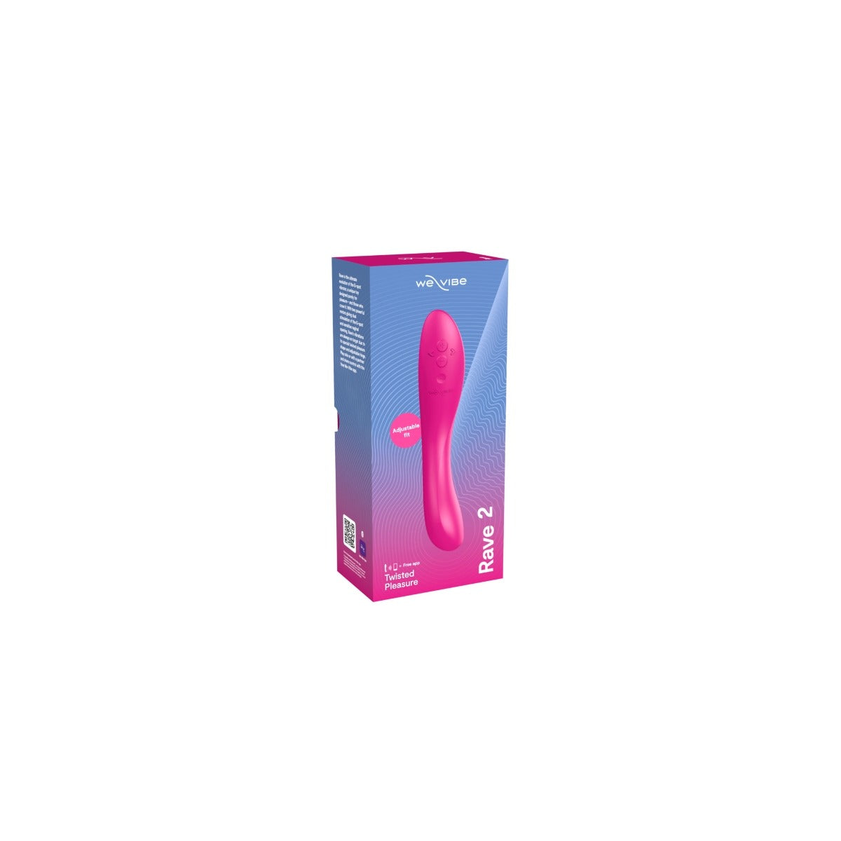 We-Vibe Rave 2 G-Spot Vibrator Fuchsia