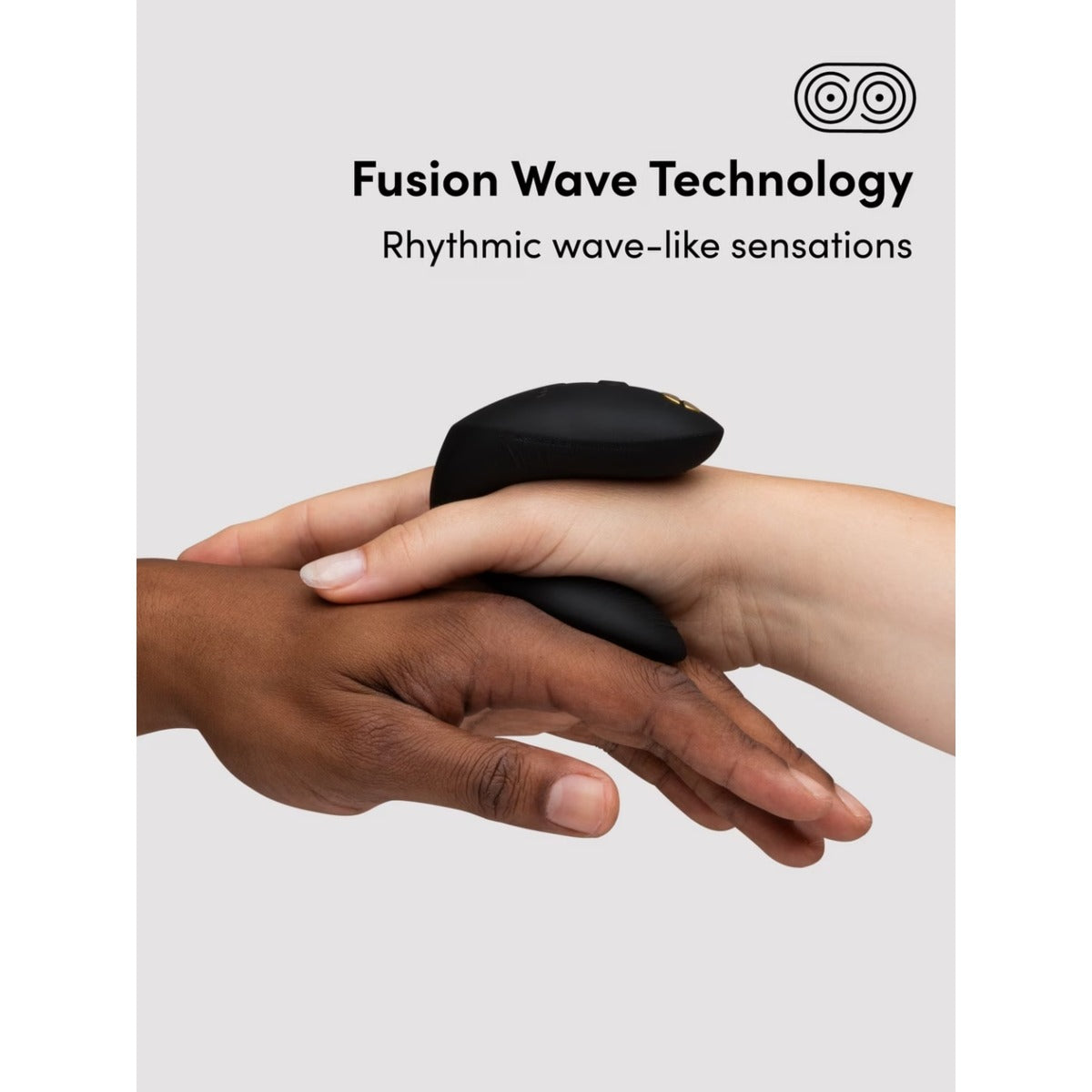 We-Vibe Chorus Pro Satin Couples Vibrator Black