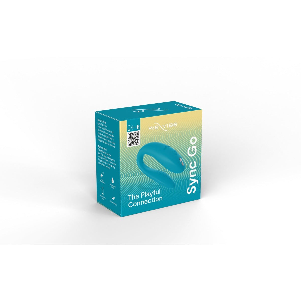 We-Vibe Sync Go Couples Vibrator Turquoise