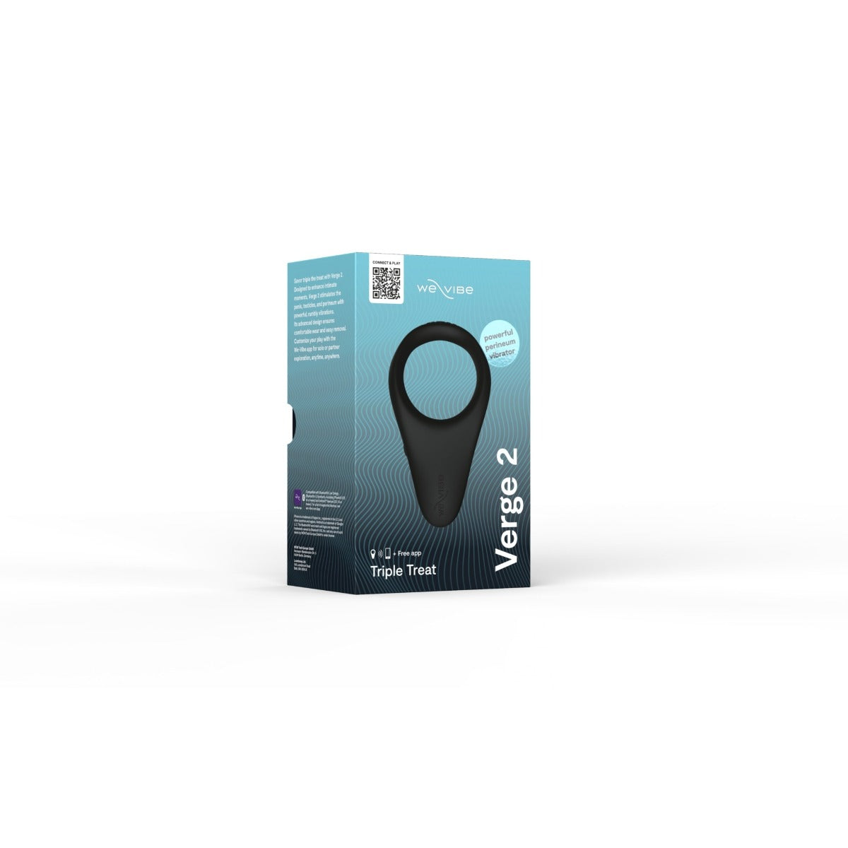 We-Vibe Verge 2 Vibrating Perineum Stimulator Black