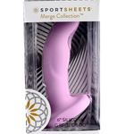 Sportsheets Merge Collection - Lazre - 6" Solid Silicone G-Spot Dildo