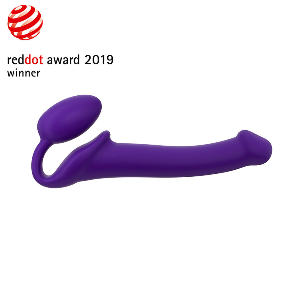 Strap On Me Semi-Realistic Bendable Strap-On Purple - M
