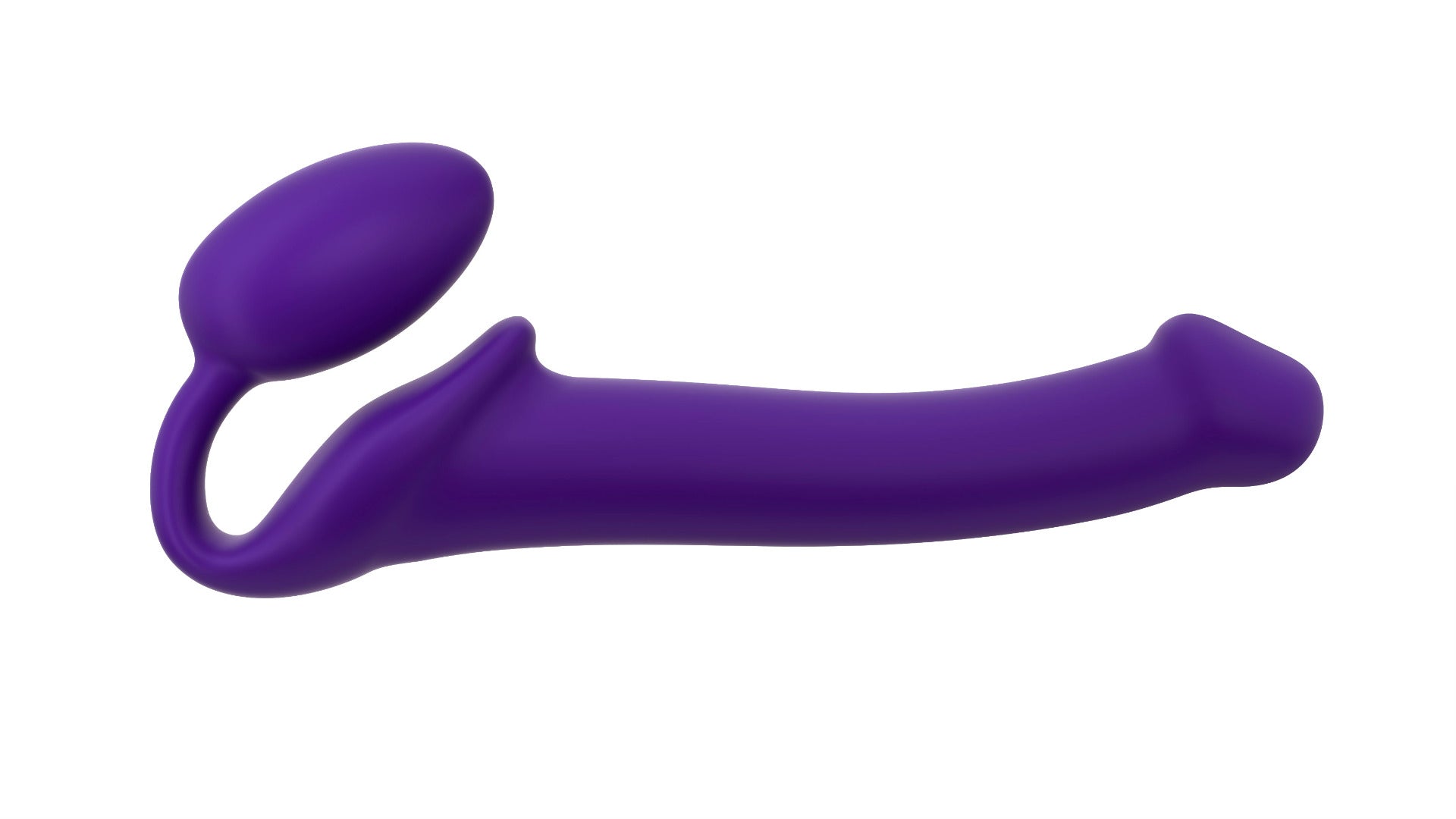 Strap On Me Semi-Realistic Bendable Strap-On Purple - M