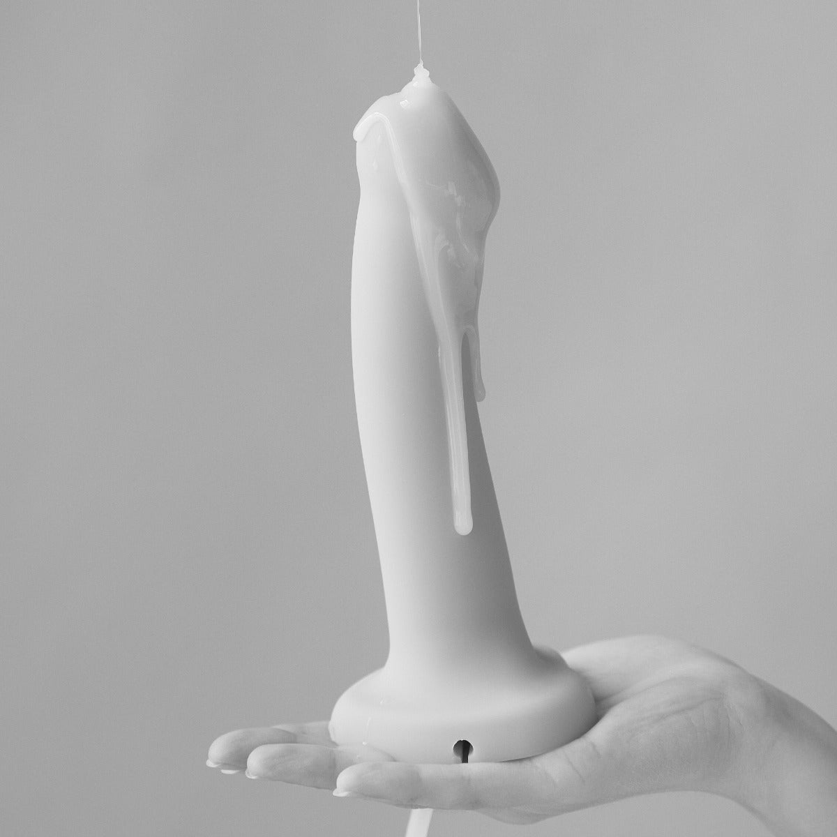 Strap On Me Squirting Cum Dildo Semi-Realiste Vanilla - L
