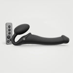 Strap On Me Vibrating Bendable Strap-On - M - Black