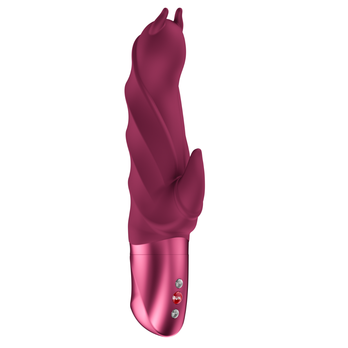Fun Factory - Darling Devil - Rabbit Vibrator - Wine Red - AAA Battery