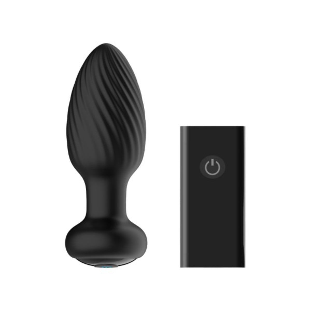 Nexus Tornado Remote Control Rotating Butt Plug Black Small