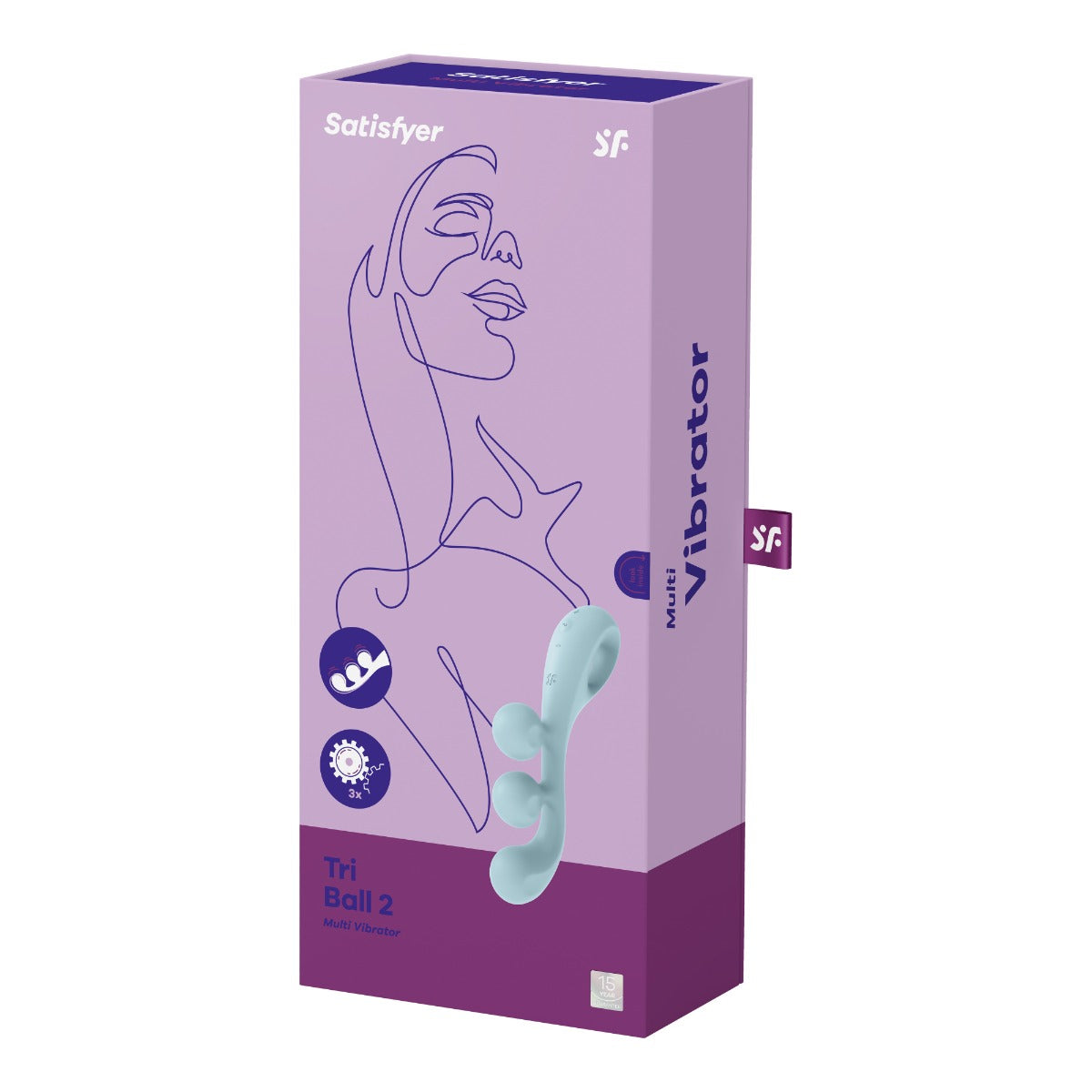 Satisfyer Tri Ball 2 Light Blue